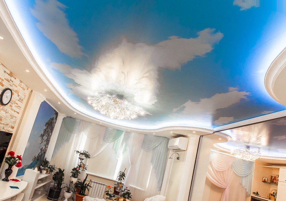 Заказать потолок с фотопечатью в г. Хадыженск